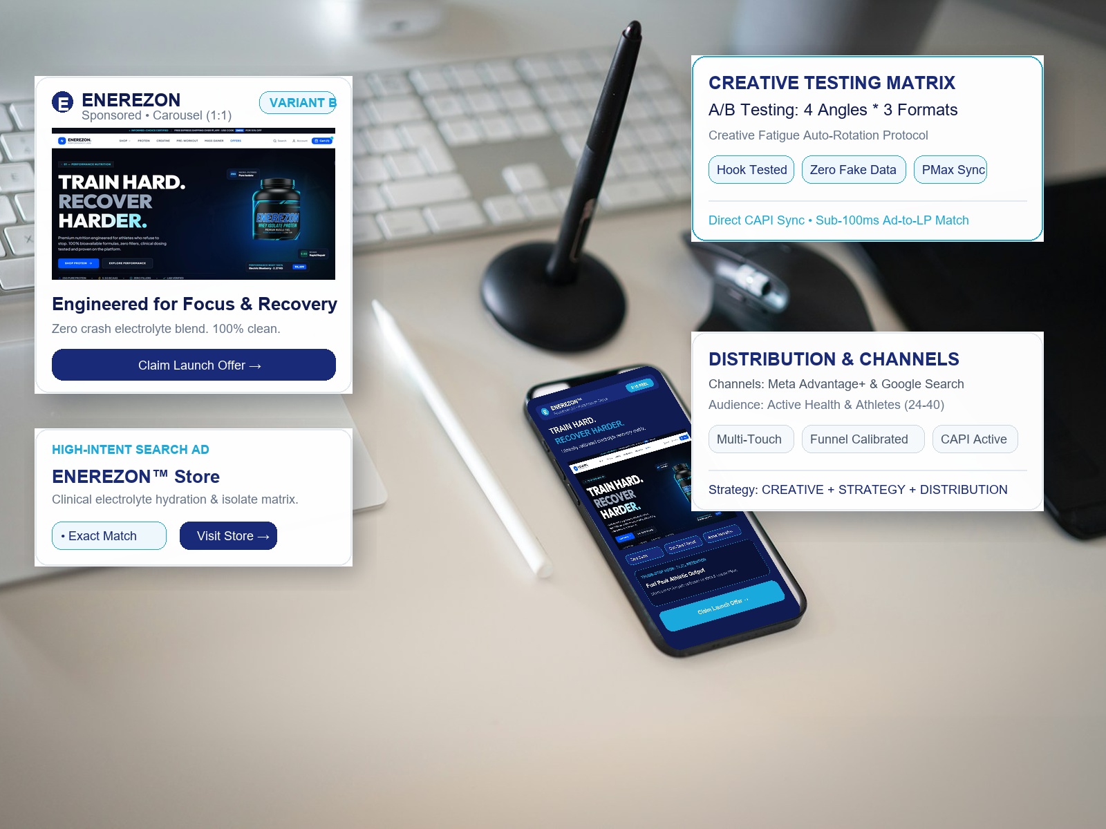 Vevtek Paid Advertising — Direct-Response Multi-Format Campaign Testing Matrix