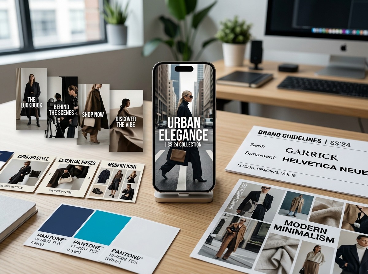Vevtek Social Media Marketing — Editorial Campaign Creative Board